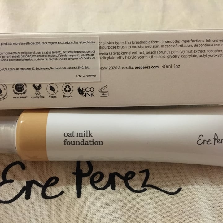 Ere Perez Maquillaje De Avena Review de avena ere perez Ere Perez Maquillaje De Avena Review