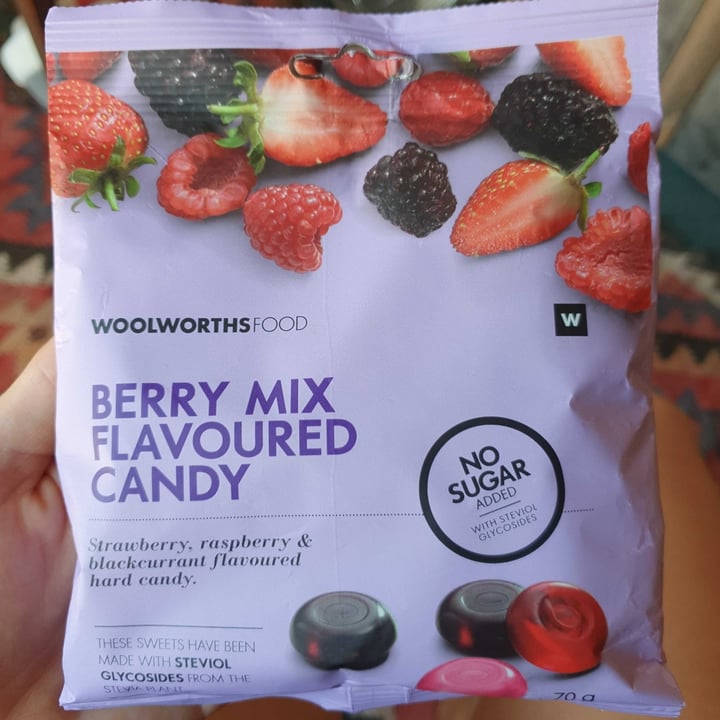 Woolworths Food Berry mix flavoured candy Review abillion