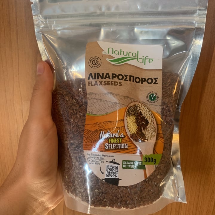 review photo of NaturalLife Flax seeds shared by @joyamassaad on 27 Sep 2021 - review