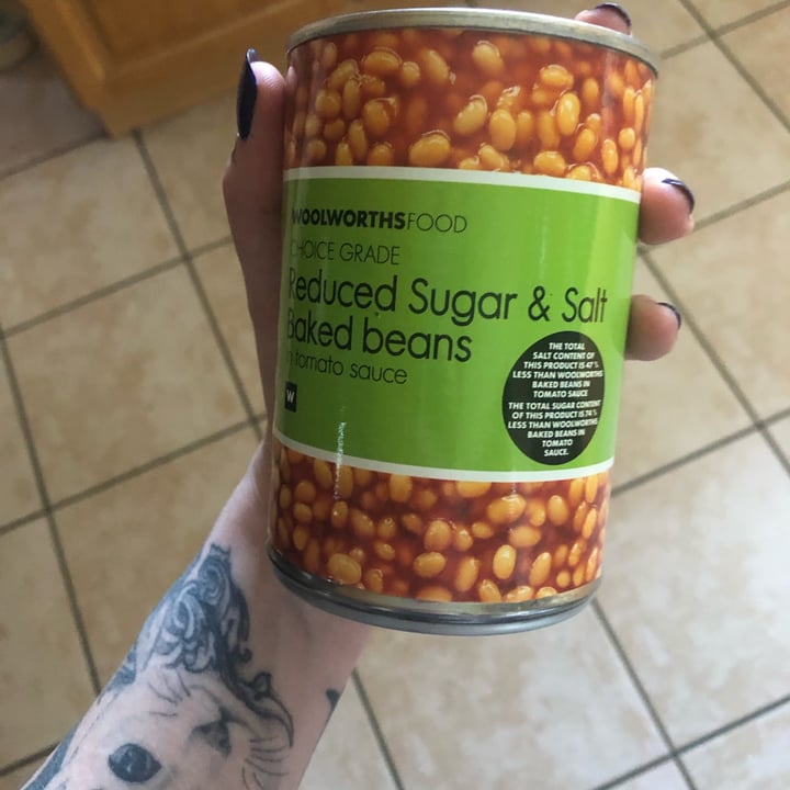 Woolworths Food Reduced sugar and salt baked beans Review abillion