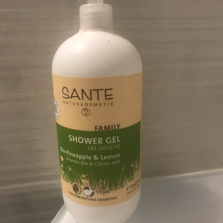 Sante Naturkosmetik Lemon& Pineapple Shower gel Review abillion
