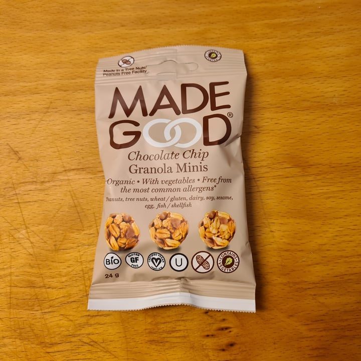 Made Good Chocolate Chip Granola Minis Review abillion
