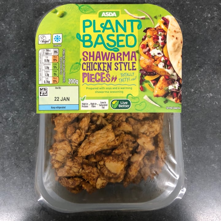 ASDA Shawarma Chicken Style Pieces Review abillion