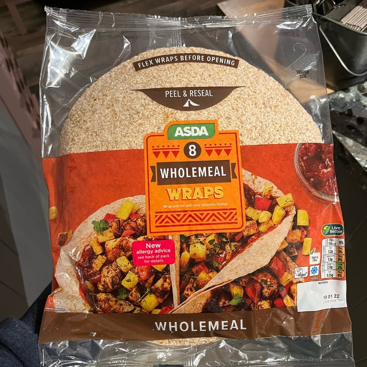 ASDA wholemeal wraps Reviews abillion