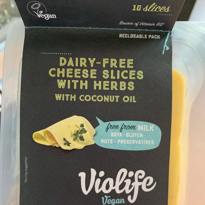Violife Dairy free Cheese Slices with Herbs Review abillion