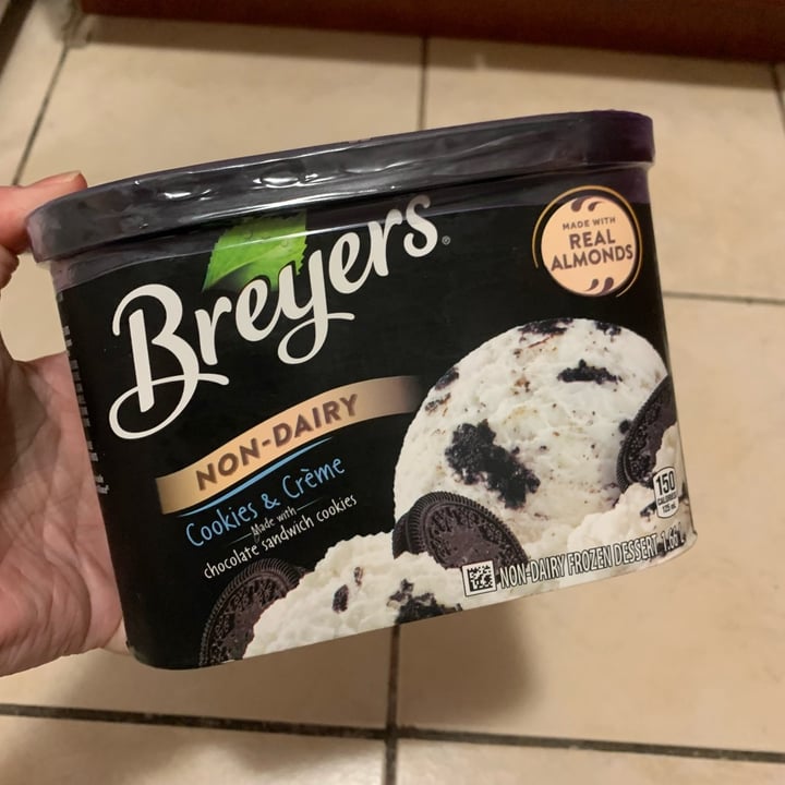 Breyers NonDairy Cookies & Crème Review abillion