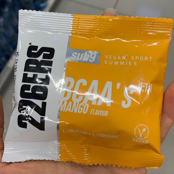 226ers Vegan Sport Gummies Mango Flavour Review abillion
