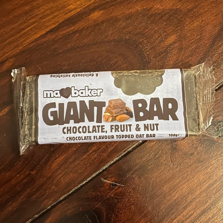 Ma baker giant bar cholate, fruit & nut Review abillion