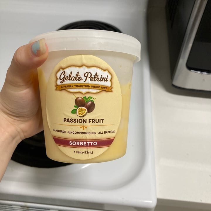 gelato petrini passion fruit sorbetto Review abillion