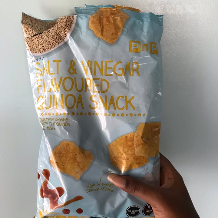 Pick n Pay Sat and vinegar quinoa chips Review abillion