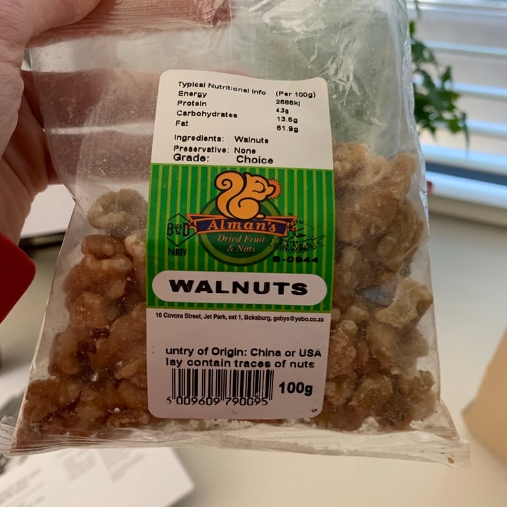 Alman’s Dried Fruit And Nuts Walnuts Reviews abillion