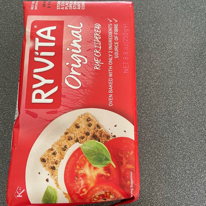 Ryvita Original rye crispbread Review abillion
