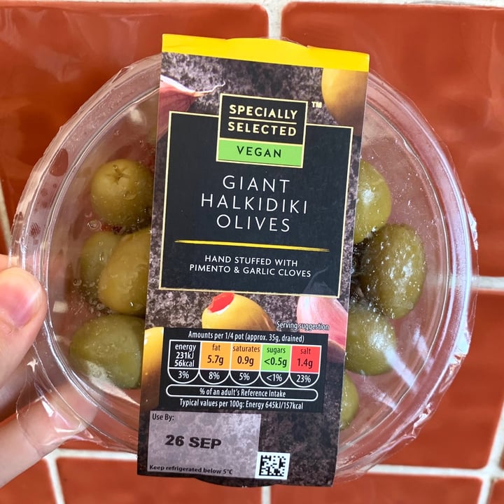 ALDI Specially Selected Giant Halkidiki Olives Review abillion
