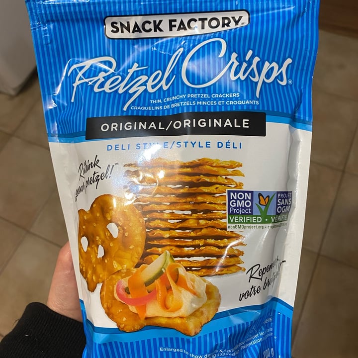 Snack Factory Original pretzel crisps Review abillion
