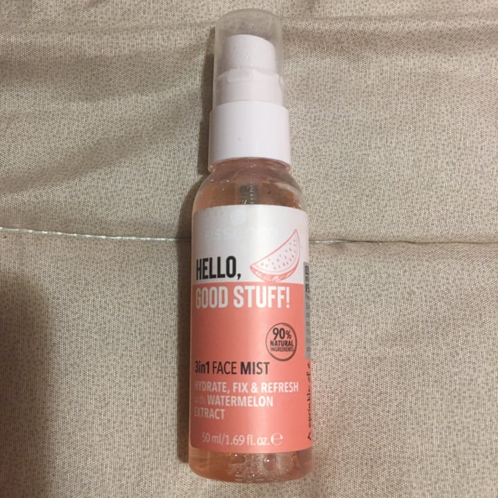essence cosmetics Hello, good stuff! 3in1 face mist Review abillion