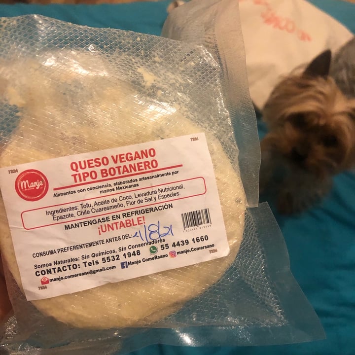 photo of Manje Queso Vegano tipo Botanero shared by @sunshinenz on  22 May 2021 - review