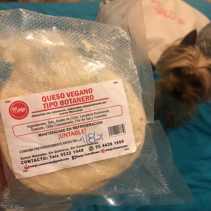 review photo of Manje Queso Vegano tipo Botanero shared by @sunshinenz on 22 May 2021 - review