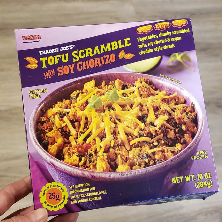 Trader Joe's Tofu Scramble with Soy Chorizo Review abillion