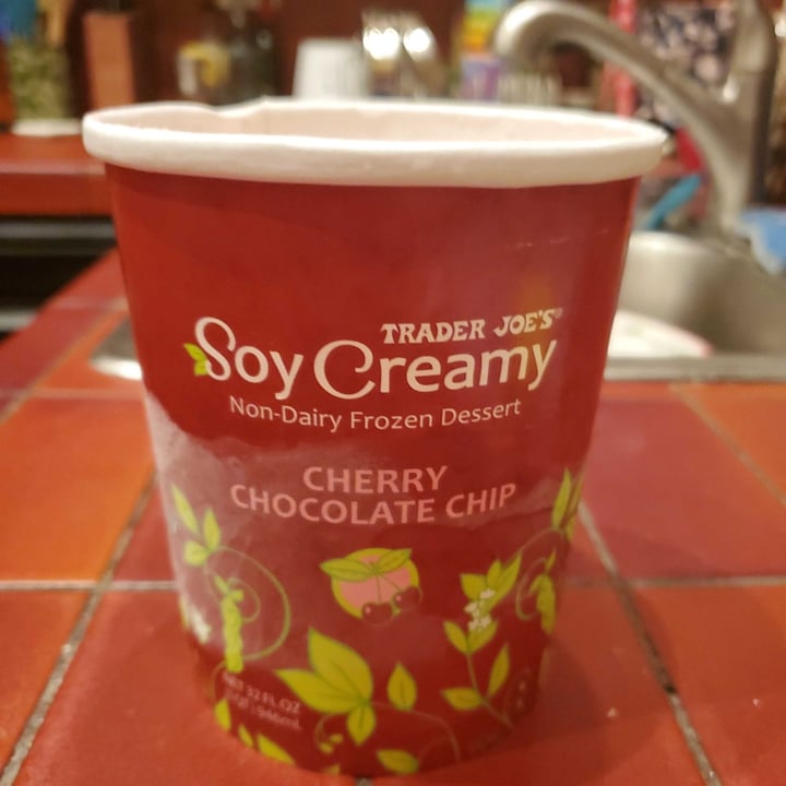 Trader Joe's Soy Creamy Cherry Chocolate Chip Review abillion