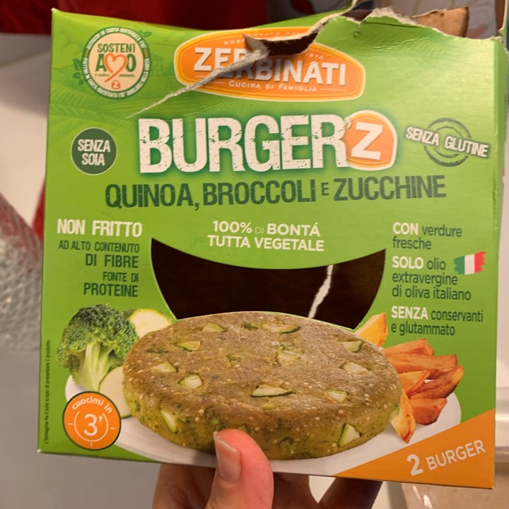 Zerbinati Burger'Z Quinoa, Broccoli e Zucchine Review abillion