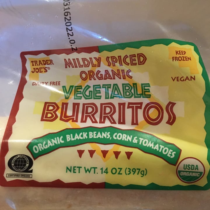 Trader Joe's Trader Joe’s Vegetable Burritos Review abillion