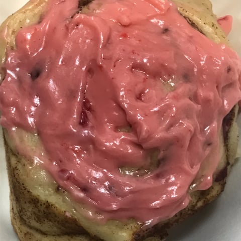 Cherry cinnamon bun