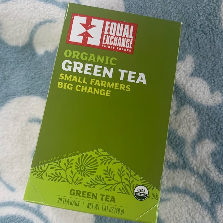 Equal Exchange Green Tea Review abillion