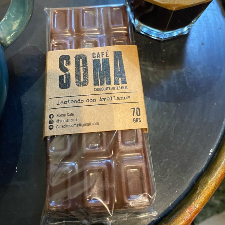 review photo of SOMA Despensa de Café Chocolate 70% cacao con castañas de cajú shared by @panchiveg on 10 Mar 2022 - review