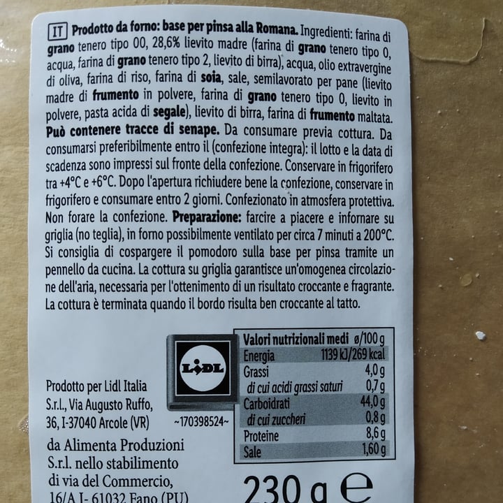 Lidl Pinsa Alla Romana Review Abillion