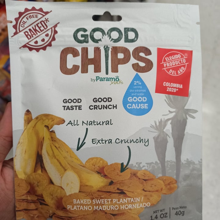 Páramo Snacks Good chips platano Review abillion