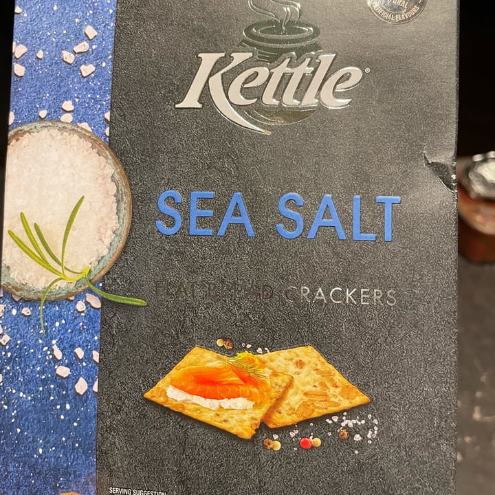Kettle Sea salt Flat Bread Crackers Review abillion