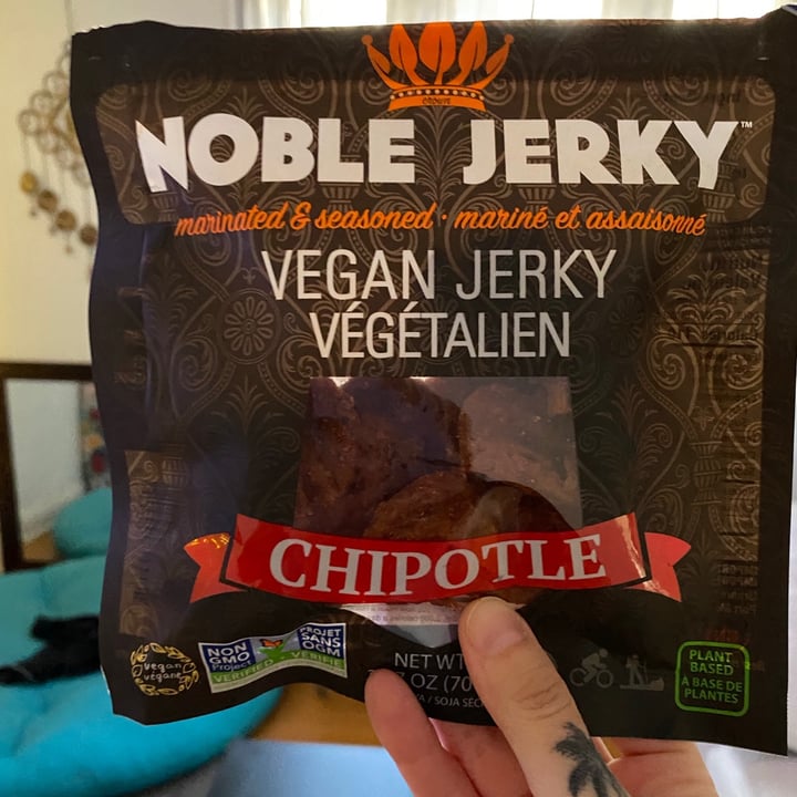 Noble Jerky Vegan Jerky Chipotle Review abillion