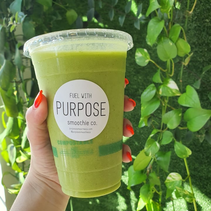 Purpose Smoothie Co Steveston, Richmond, Canada Super Smoothies Green