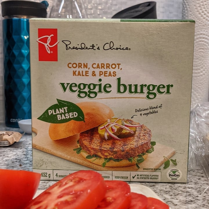 President's Choice veggie burger Review abillion