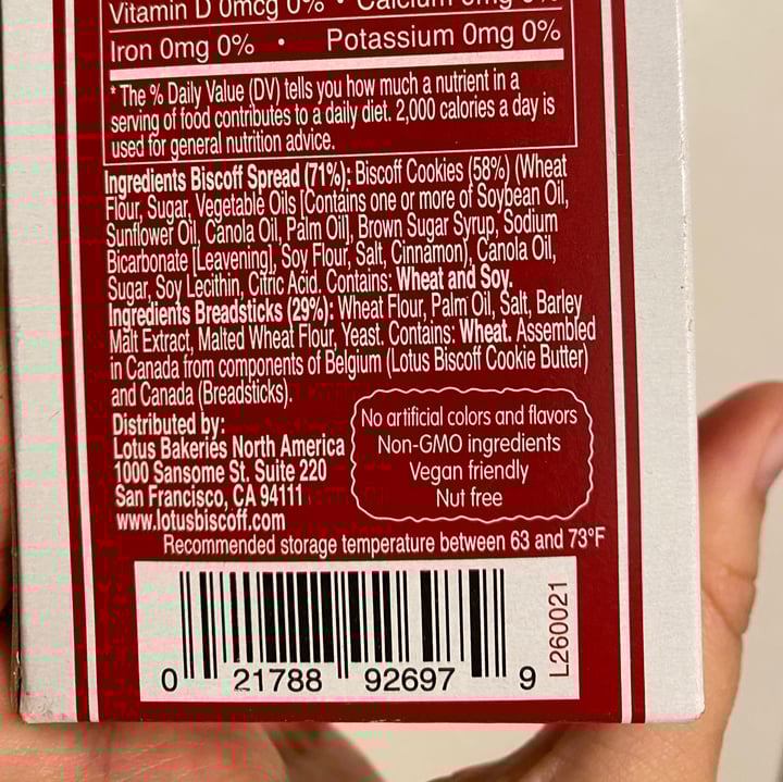 review photo of Lotus Lotus Biscoff Original Cookies shared by @saturnmilk on 12 Aug 2020 - review