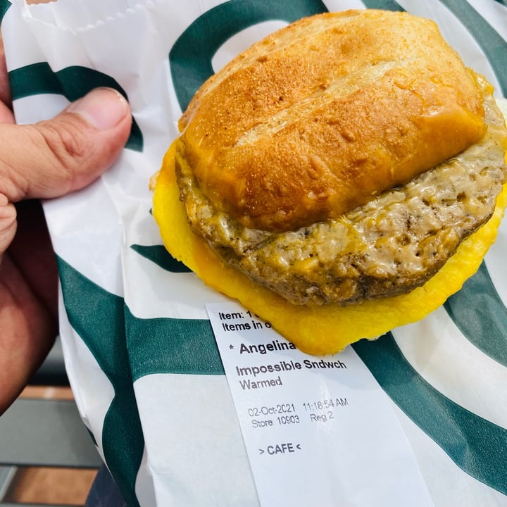 Starbucks FairliePoplar, Atlanta, United States Impossible sausage