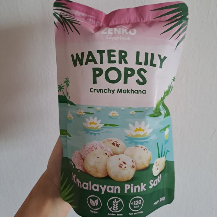 ZENKO superfoods Water Lily Pops Himalayan Seasalt Review abillion