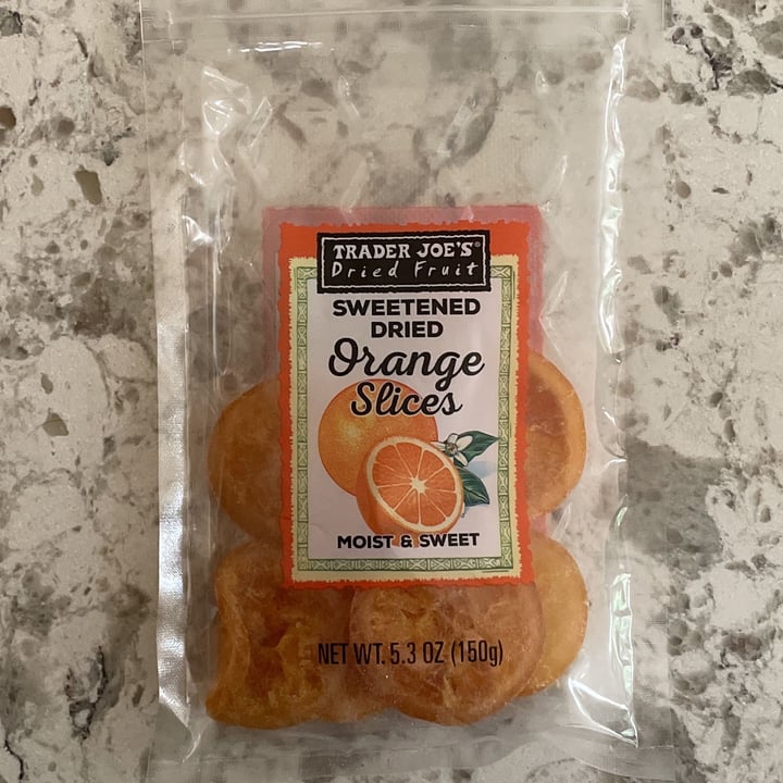 Trader Joe's Sweetened Dried Orange Slices Review abillion
