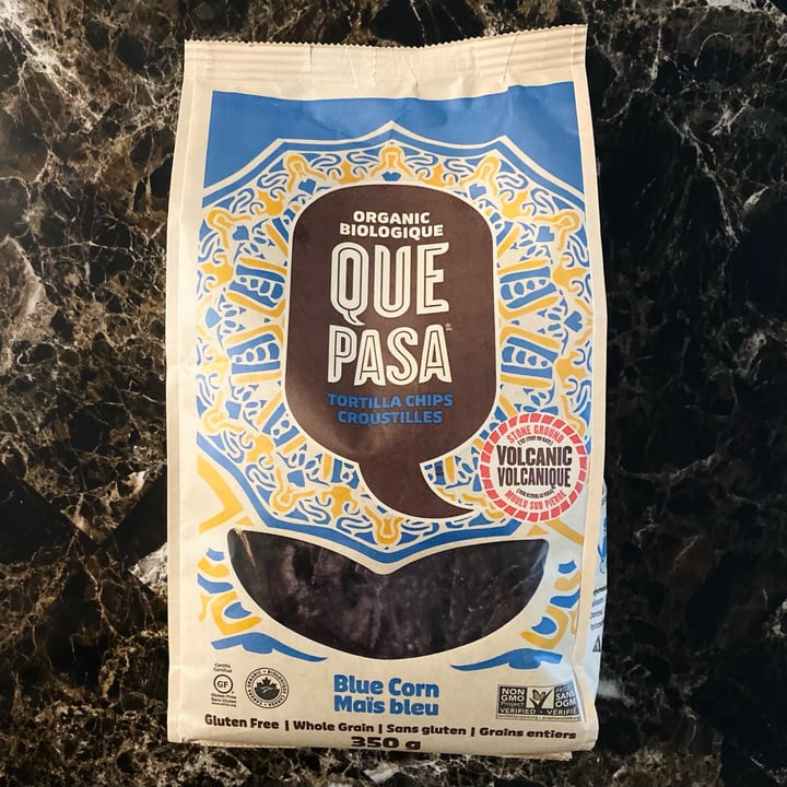 Que Pasa tortilla chips Que Pasa Blue Corn Tortilla Chips Review abillion