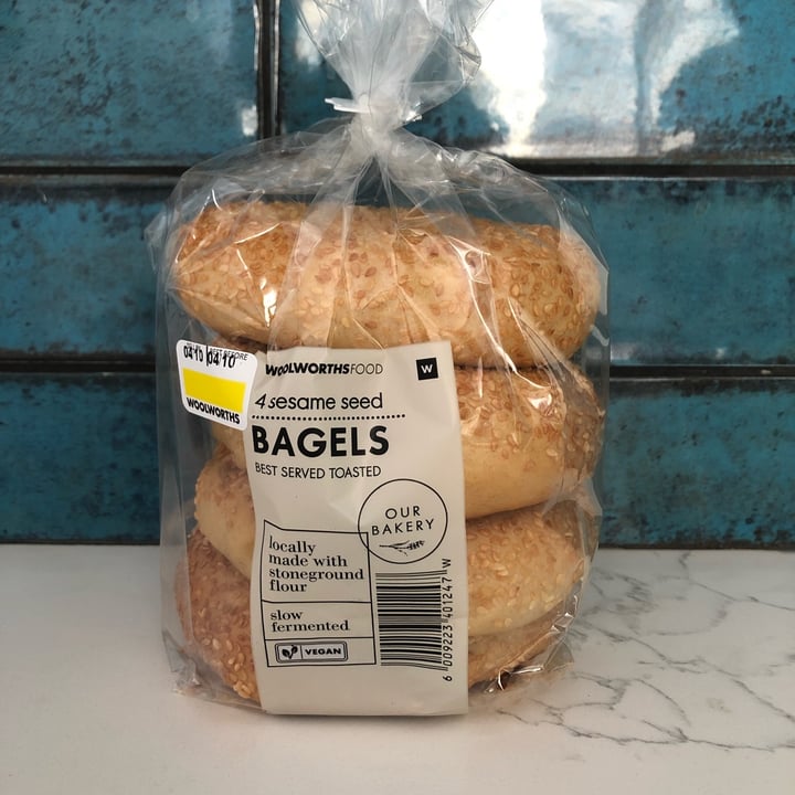 Woolworths Food Sesame Seed Bagels Review abillion