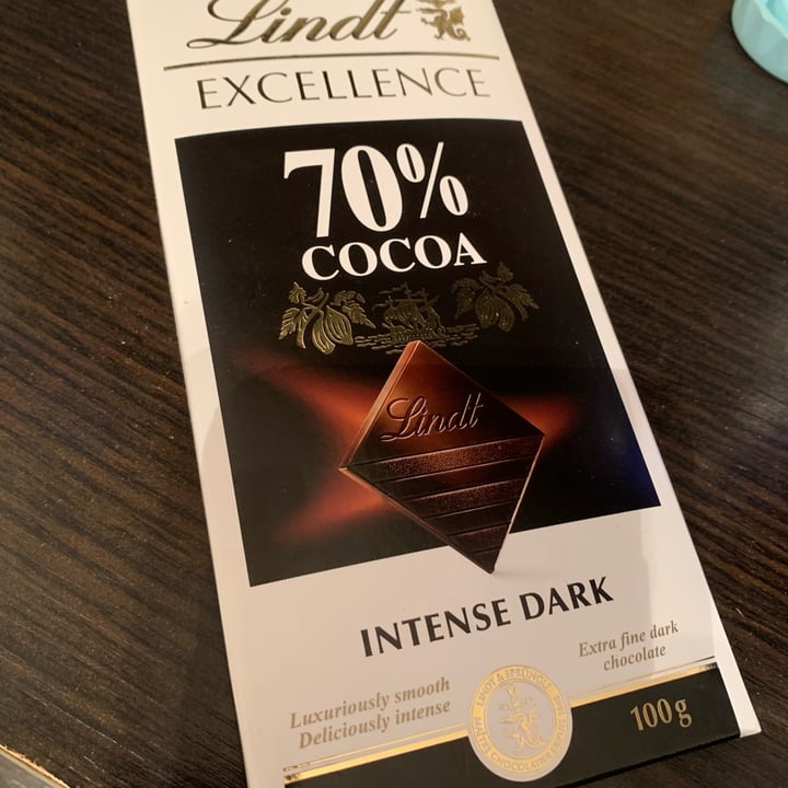 Lindt 70 Cocoa Dark Chocolate Excellence Bar Review abillion