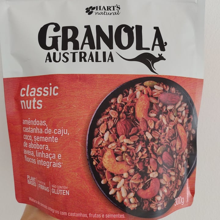 Hart's Natural Granola Austrália Classic Nuts Review abillion
