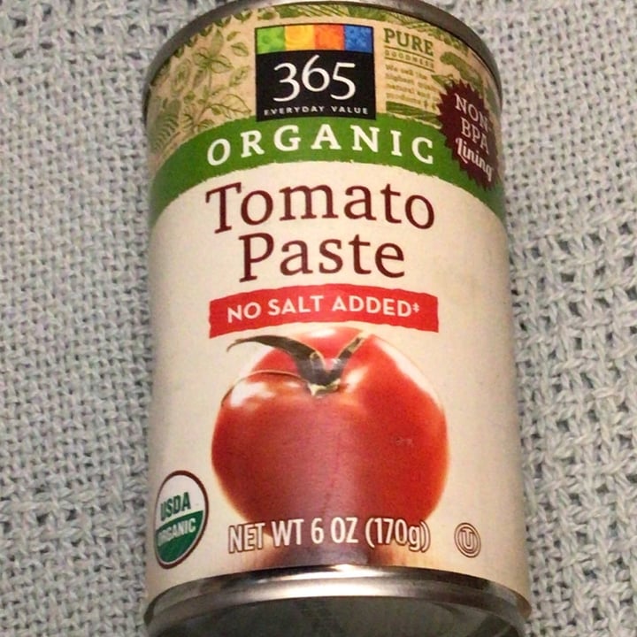 365 Whole Foods Market Organic Tomato Paste Review | abillion