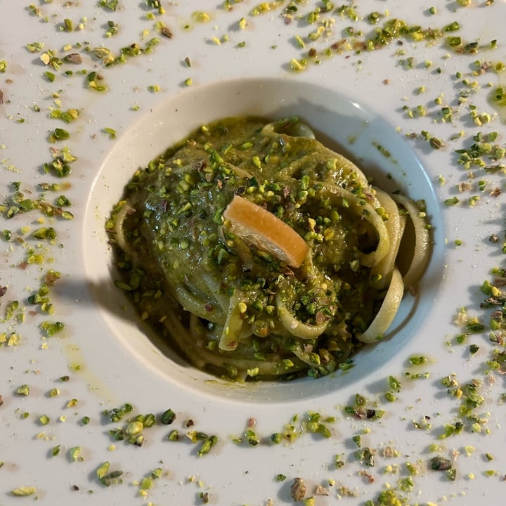 Pesto di Pistacchio Trani, Italy Linguine Al Pesto Di Pistacchi Review