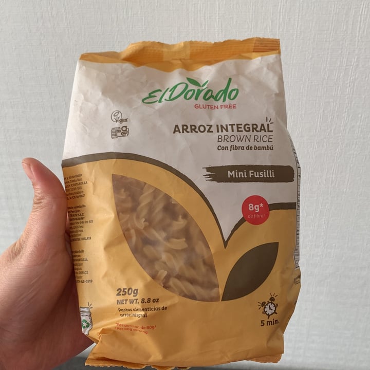 photo of El Dorado Gluten Free Pasta Pasta Arroz Integral shared by @cosmicas on  06 Mar 2022 - review