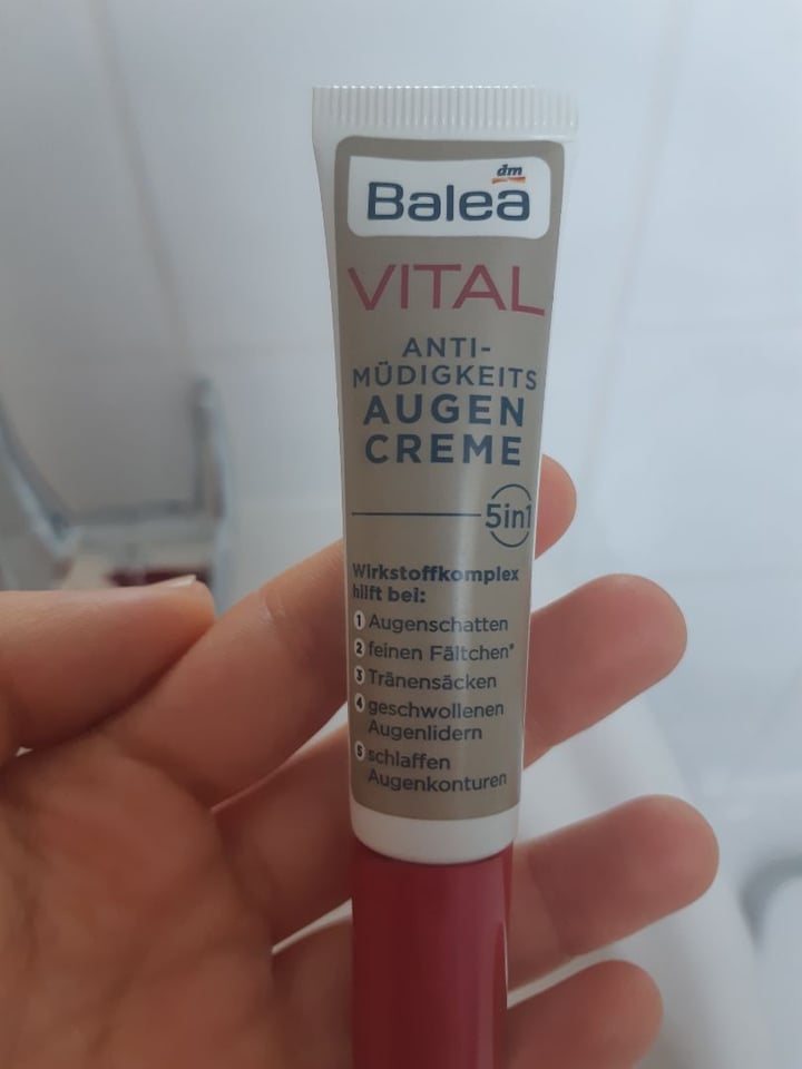 photo of Balea Antimüdigkeits Augen Creme shared by @mokina360 on  24 Jan 2020 - review