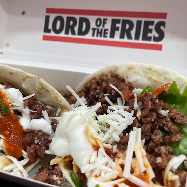 Lord of the Fries Fortitude Valley, Australia Tacos Mince Option Review abillion