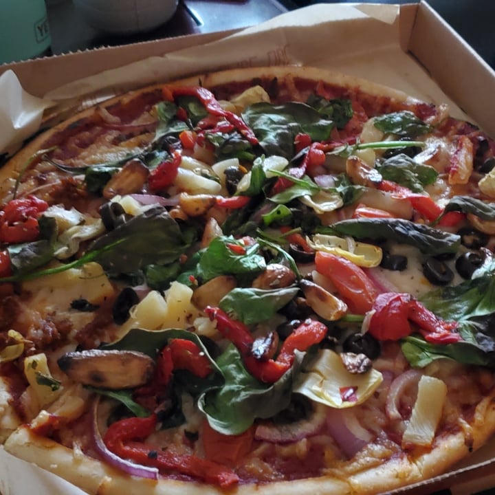 Blaze Pizza Sharpstown, Houston, United States Vegan spicy chorizo