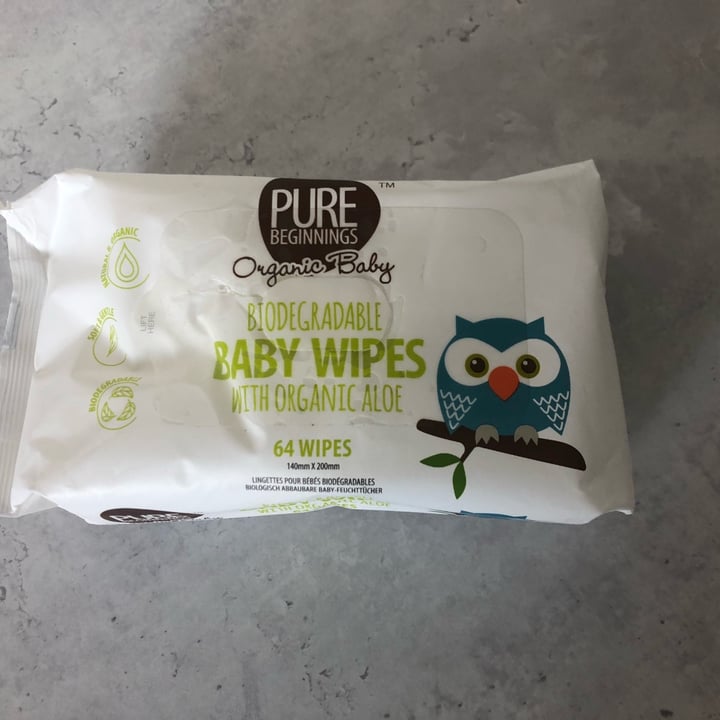 Pure Beginnings Biodegradable Baby Wipes With Organic Aloe Review | abillion