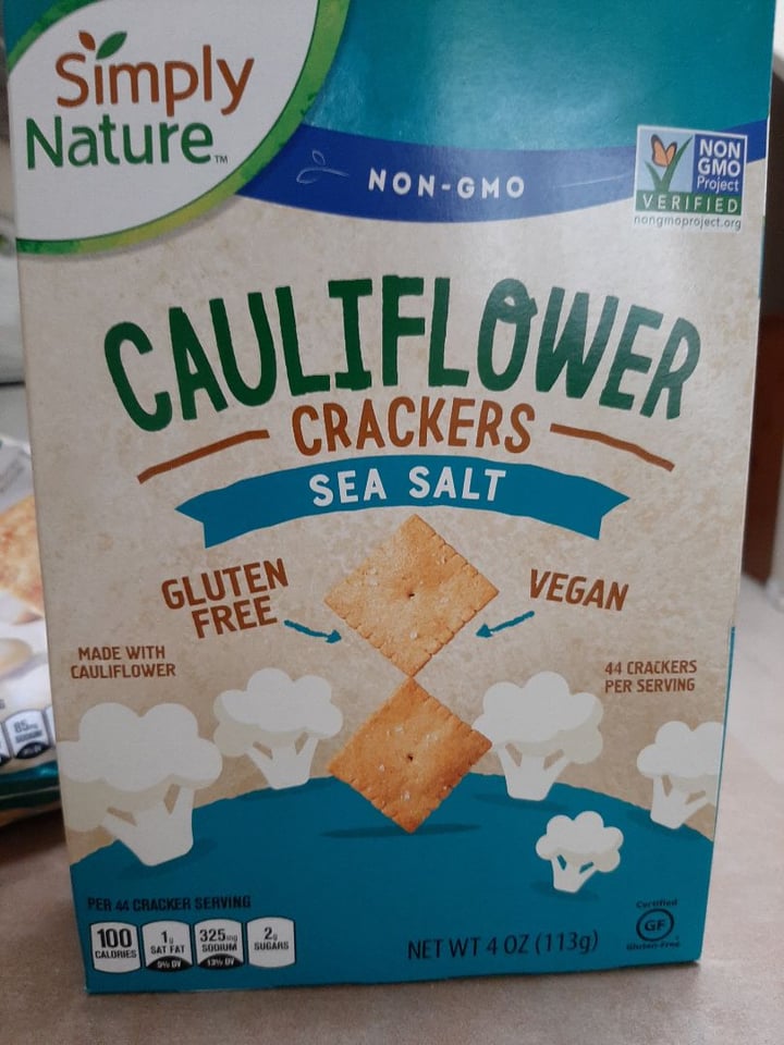 Simply Natural Cauliflower Crackers Reviews abillion